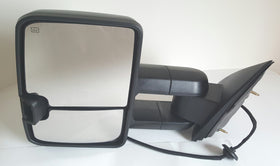 Towing Mirror Fits 2014 - 2018 Driver Side Power Heated with Signal - 0