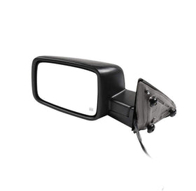 Driver side mirror fits Dodge Ram 2009 - 2018 Power Heated, Turn signal Manual Folding - 0