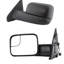 Towing Mirrors Fits Dodge Ram 2002 - 2008 Pair Power Heated - Tecman Automotive inc