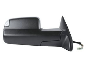 Towing Mirror Fits Dodge Ram 2009 - 2018 Black Passenger side Power Heated