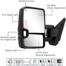 Tow mirror for Chevy Silverado Sierra 07 - 13 Switch Back Passenger side-3