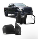 Side mirrors fits Ford F-150 2015 - 2020 22 pins Power Heated  Signals temp sensor-1