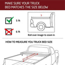 Cheetah-Pro FB Series Flip Back Hard Trifold Tonneau Cover for Nissan Frontier 5FT 2015 -2024-7