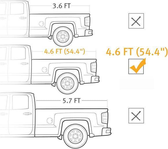 Cheetah Soft Trifold ST Series Tonneau Cover fits Ford Maverick 2022 - 2025