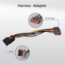 Towing mirrors fits Ford F-150 2015 - 2020 8 pins Power Heated  Smoked Signals temp sensor-3