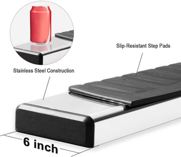 Cheetah pro Running boards for Ram 2019 - 2025 1500  ( New Body Style ) Chrome stainless steel - 0