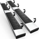 Running Boards Compatible with 2007-2018 Silverado/GMC Sierra 1500 & 2500HD 3500HD ( 2019 Silverado/Sierra 2500HD 3500HD Side Step Nerf Bar (Gas Engine ONLY) Chrome-1