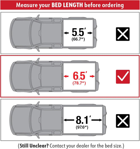 Cheetah pro FB series hard trifold tonneau cover for 2022 - 2025 Tundra 6.5FT