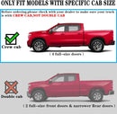 Cheetah pro Running Boards Side steps Nerf bars for 2019-2025 Chevy Silverado/GMC Sierra 1500, 2020-2024 Silverado/Sierra 2500HD 3500HD Side Steps Nerf Bars (Excl. 2019 1500 LD) Crew Cab-5