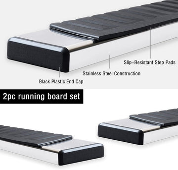 Cheetah Pro Running Boards chrome 6" wide for Ram 2500 3500  2010 - 2025 Quad Cab - 0