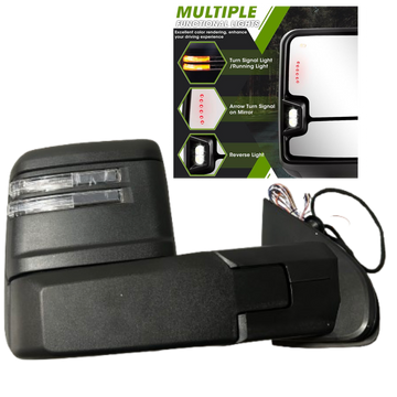 Towing Mirrors for Chevy Silverado Gmc Sierra 2014 - 2018 LH RH set upgrade