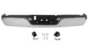 NEW Steel Rear Bumper Face Bar for 2009-2018 Dodge Ram 1500 Series CH1103117 W/O dual exhaust w/o Sensor holes Chrome-1