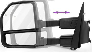 Towing mirror fits Ford F150 2019 - 2020 22 pins Driver side LH Power Heated Signals , puddle lights, Blis - 0