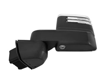 Tecman Tow mirror driver side for Silverado Sierra 2500 3500 Power heated turn signal Chrome - 0