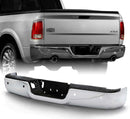 NEW Steel Rear Bumper Face Bar for 2009-2018 Dodge Ram 1500 Series CH1103122 w/o dual exhaust with Sensor holes-1