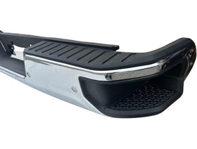 Rear bumper for Silverado Sierra 2019 - 2023 chrome with Park assist holes GM1103216 - 0