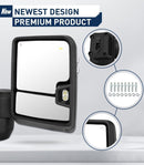 Tecman Tow mirror passenger side for Silverado Sierra 2500 3500 Power heated turn signal-3