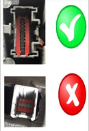 Power Folding Towing mirrors for Ford f150 2015 -2020 Power heated Blind spot monitor Temperature sensor puddle lights chrome-6