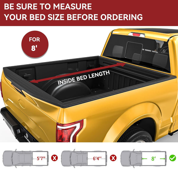 Cheetah pro FB Series Tonneau Cover for Dodge Ram 2010 - 2025  8FT Long Bed