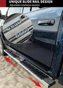 Cheetah pro Running Boards Compatible with 2019-2024 Chevy Silverado/GMC Sierra 1500, 2020-2024 Silverado/Sierra 2500HD 3500HD Side Steps Nerf Bars (Excl. 2019 1500 LD) Chrome-3