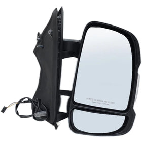 Tecman passenger side RH mirror for Ram Promaster 2014-2025 Power heated turn signal manual folding temperature sensor - 0