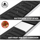 Cheetah Pro Running boards side steps Nerf bars Chrome for Ford F150 2009 - 2014 Super cab-5