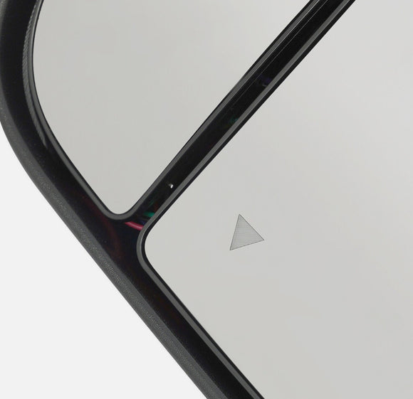 Towing Mirrors for 2019-2022 Ram 2500 3500 - Dodge Tow Mirror with Power Glass Heated Turn Signal Light Puddle Lamp Temp Sensor Flip up Pair Set black