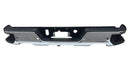 Rear Bumper for Silverado GMC Sierra 2019-2023 1500 Chrome W/Park assist sensor holes W/Dual Exhaust Partlink GM1103219-1