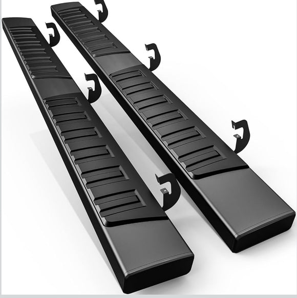 Cheetah pro Running Boards Side steps Nerf bars for 2019-2025 Chevy Silverado/GMC Sierra 1500, 2020-2024 Silverado/Sierra 2500HD 3500HD Side Steps Nerf Bars (Excl. 2019 1500 LD) Extended cab