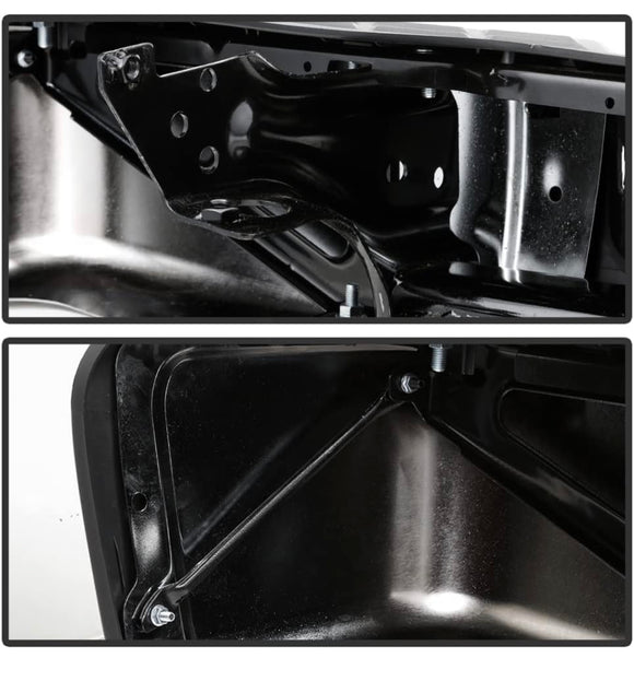 Rear Bumper for GMC Sierra Chevy Silverado 2007 - 2013 Chrome with sensor holes