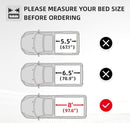 Cheetah Pro Soft Trifold Tonneau Cover for Silverado Sierra 2014 -2025 8FT / 96”inches long box.-6
