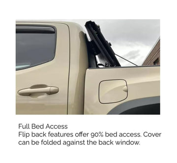 Cheetah pro FB series hard trifold tonneau cover for Tacoma 6FT - 0