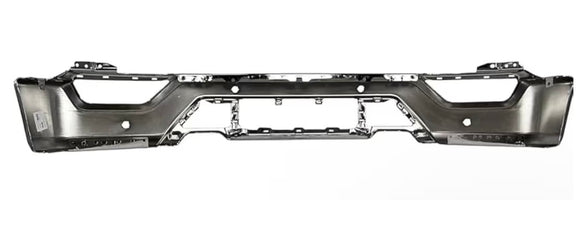 Tecman Front bumper face bar steel for Ford F150 2021-2023 chrome with 4 sensor holes FO1002464