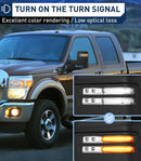 Tecman Tow mirror passenger side for Silverado Sierra 2500 3500 Power heated turn signal Chrome-4