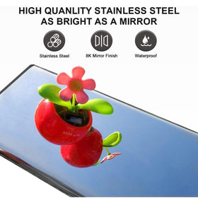 Cheetah 6 Inches Running Boards Compatible with 2015-2025 Chevrolet Colorado/GMC Canyon Crew Cab, Stainless steel  Chrome - 0