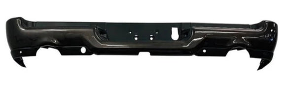 Rear bumper Dual exhaust with 4 Sensor holes for Ram 2019 - 2024 complete bumper assembly CH1103140 ( Excluding Classic models)