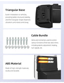 Tow mirrors set for Silverado Sierra 2500 3500 2019 - 2024 power heated turn Signal Chrome-2