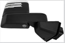 Passenger side RH Tow mirror for Silverado 1500 2019 - 2024 power heated turn Signal Chrome-3