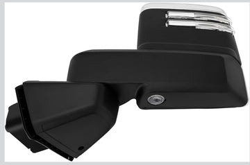 Driver Sidr LH Tow mirror for Silverado 1500 2019 - 2024 power heated turn Signal Chrome