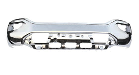 Front Bumper face bar 16-18 Compatible With GMC SIERRA 1500 Chrome - Without Park Sensor Holes OE Replacement Partslink GM1002867 - 0