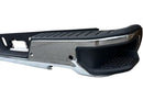 Rear Bumper for Silverado GMC Sierra 2019-2023 1500 Chrome W/Park assist sensor holes W/Dual Exhaust Partlink GM1103219-2