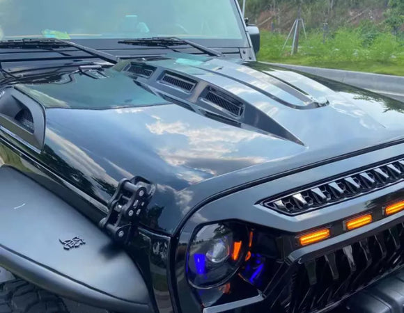 Hood Avengers style for 2007 - 2018 Jeep wrangler
