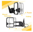 Power folding switch back tow mirrors for Chevy Silverado GMC Sierra 2014 - 2018 1500 powered heated, turn signal-5