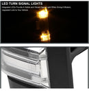 Towing mirrors for Ford f150 2021 - 2025 Power heated Blind spot monitor puddle lights chrome-3