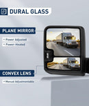 Tecman Tow mirror driver side for Silverado Sierra 2500 3500 Power heated turn signal-3