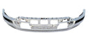 Front Bumper face bar 16-18 Compatible With GMC SIERRA 1500 Chrome - Without Park Sensor Holes OE Replacement Partslink GM1002867-3