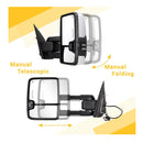Switch back tow mirrors for Chevy Silverado GMC Sierra 2014 - 2018 1500 powered heated, turn signal-4