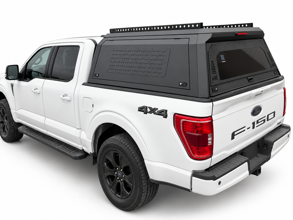 Cheetah Pro Titanshell Heavy duty Aluminum truck Canopy for Ford F150 2015 - 2026 5.5FT bed.