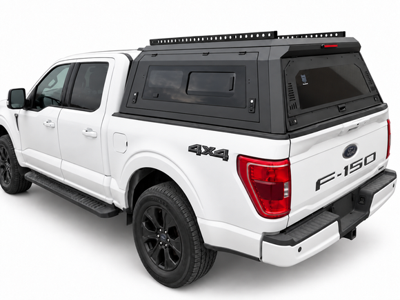 Cheetah Pro Outlander - Truck Cap
 Heavy duty Aluminum truck Canopy with Slinding windows for Ford F150 2015 - 2026 6.5FT