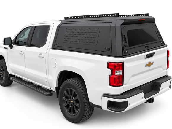 Cheetah Pro Titanshell Heavy duty Aluminum truck Canopy for Silverado Sierra 2010 - 2026 5.8 FT short bed.
